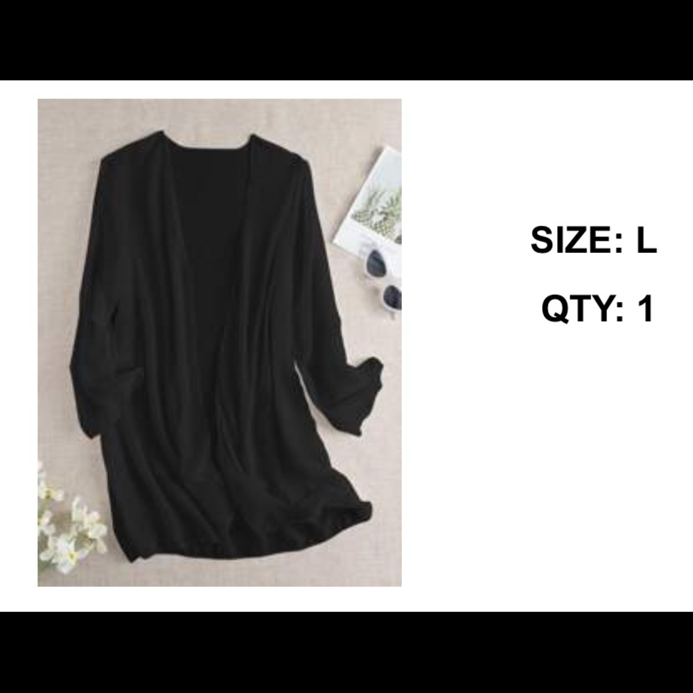 SHEIN COVERUP BLK